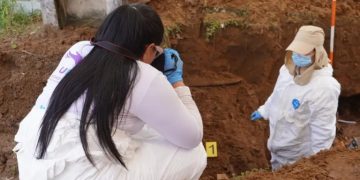 Hallan 34 cuerpos de personas desaparecidas en intervención forense en cementerio de Saravena