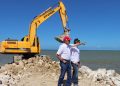 ”A buen ritmo avanzan las obras de estabilización de playas de Santa Verónica”: Eduardo Verano