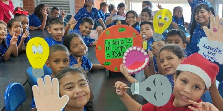 2.598 niñas y niños fortalecen hábitos de autocuidado en el Caribe