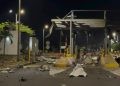 Atentado con explosivos arrasa el peaje La Lizama en la Ruta del Cacao: un herido y caos vial
