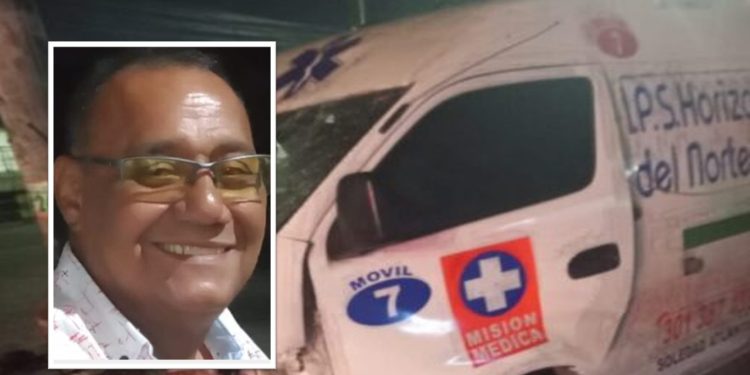 Familia de paciente fallecido exige esclarecer accidente de ambulancia en la Vía 40