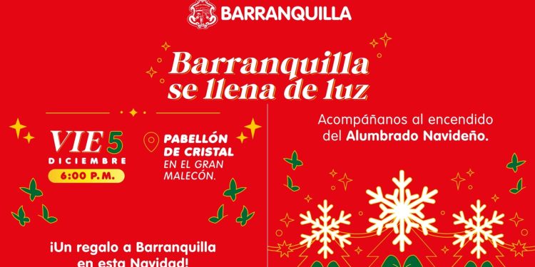 Alcalde Char enciende este viernes el alumbrado navideño en el Gran Malecón