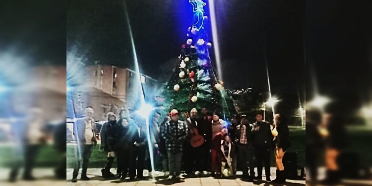 Comunidad de Usme se une para celebrar Navidad