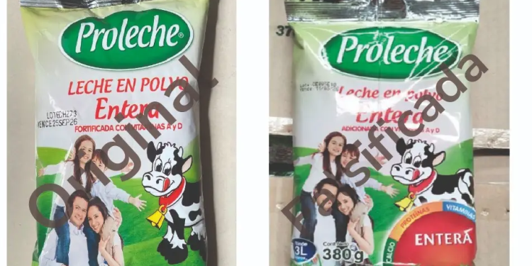 Invima alerta por circulación de leche en polvo falsificada de la marca Proleche