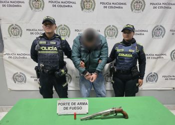 Capturan a hombre por porte ilegal de arma de fuego en el barrio Montes de Barranquilla