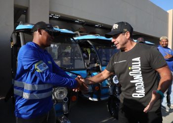“Bicitaxistas de Puerto Mocho estarán a otro nivel con sus nuevos motocarros eléctricos”: alcalde Char