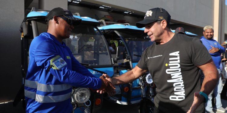 “Bicitaxistas de Puerto Mocho estarán a otro nivel con sus nuevos motocarros eléctricos”: alcalde Char