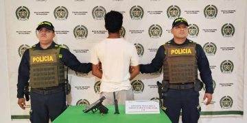 Capturan a alias ‘Lucho’ en Arjona: tenía un arma de fuego escondida