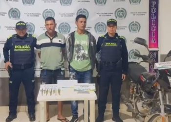 Capturan a dos hombres con munición de uso privativo de las Fuerzas Militares en El Carmen de Bolívar