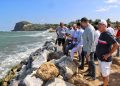 “A dos meses del inicio de la construcción de espolones, Santa Verónica ya tiene playa”: gobernador Eduardo Verano