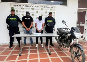 Capturan a dos hombres con arma de fuego en Margarita, Bolívar