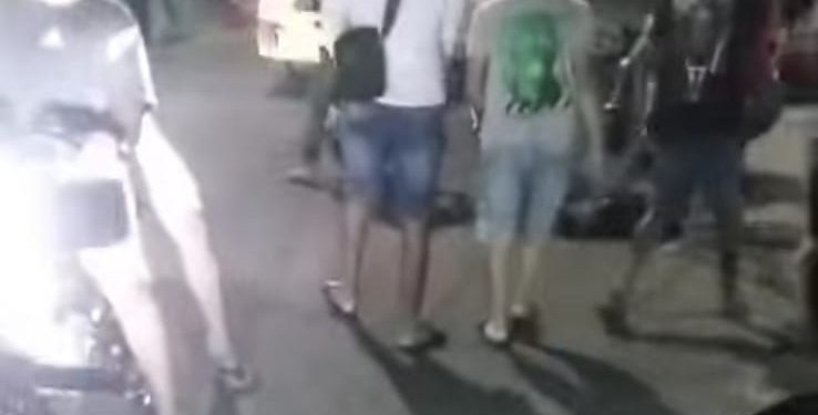 Accidente en moto dejó dos heridos en el barrio La Manga, Barranquilla