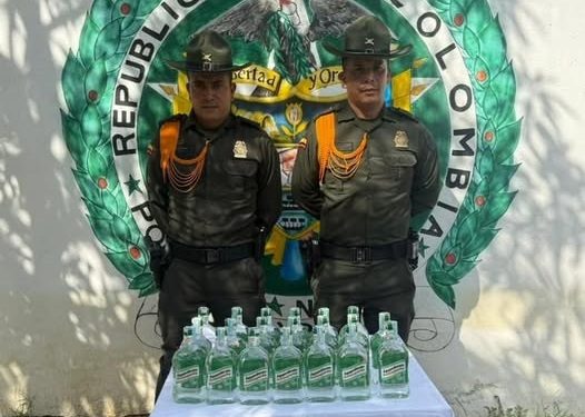 Policía incauta 40 botellas falsificadas que iban a ser distribuidas en corregimientos