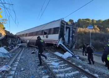 Asciende a 40 el número de personas muertas en el accidente ferroviario en la provincia de Córdoba (Andalucía) en España
