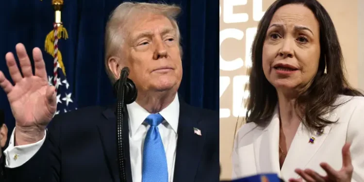 Trump confirma que recibirá a María Corina Machado la próxima semana en la Casa Blanca