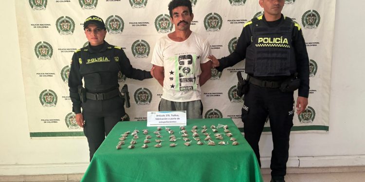 Capturan a presunto expendedor de estupefacientes en Arjona, Bolívar