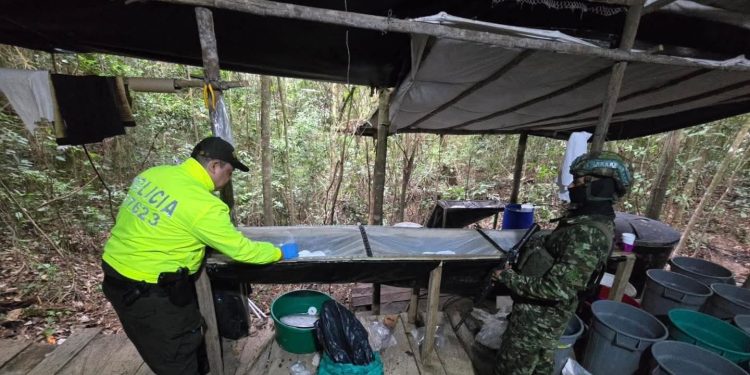 Golpe millonario al narcotráfico del grupo armado organizado ELN en Norte de Santander