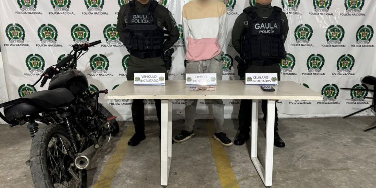 Golpe a la extorsión en Soledad: capturado alias “Orejas” del grupo “Los Costeños”