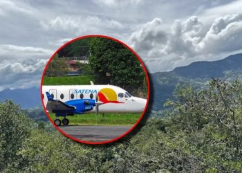 Un avión de Satena desapareció con 15 personas a bordo