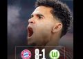 Luis Díaz brilla en el regreso de la Bundesliga: Bayern Múnich golea 8-1 al Wolfsburgo