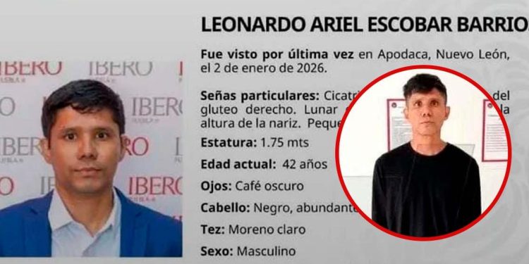 Hallan con vida en México al profesor atlanticense Leonardo Ariel Escobar tras días de angustia