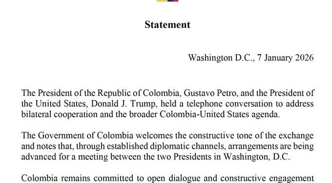Gobierno destaca “tono constructivo” de EE. UU. tras diálogo entre Petro y Trump