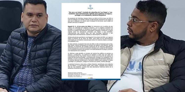 Autoridades locales cuestionan traslado de ‘Castor’ y Palomino a Barranquilla y piden mayor coordinación con el Gobierno