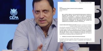Senador Carlos Fernando Motoa demanda decreto de emergencia económica