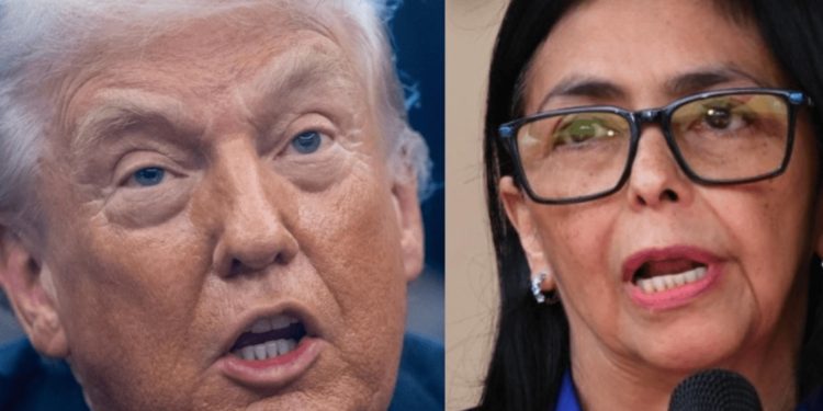 “Una persona fantástica”: así definió Trump a Delcy Rodríguez, presidenta interina de Venezuela luego de diálogo telefónico