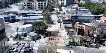 Culmina con éxito una nueva fase de canalización del arroyo de la 85: alcalde Char