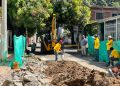 A buen ritmo avanzan obras de alcantarillado en el barrio Villa Rica de Malambo