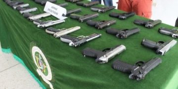 Policía Metropolitana refuerza la Seguridad Ciudadana con la incautación de 1.409 armas de fuego durante 2025