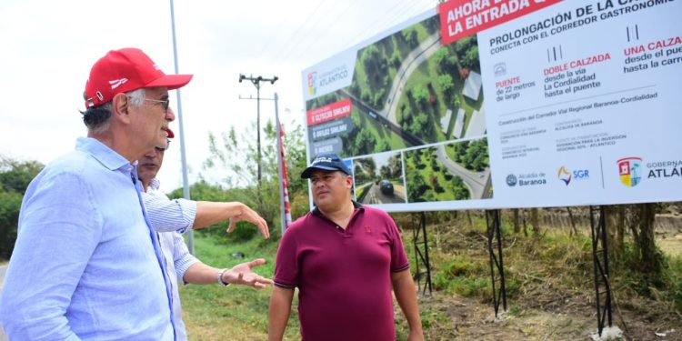 Vías transformadas: Gobernación del Atlántico inicia proyecto Calle 17 en Baranoa