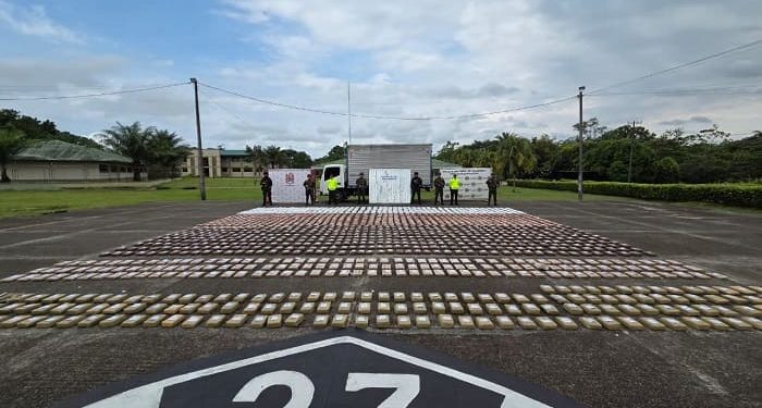 Más de tonelada y media de marihuana fue incautada por tropas del Ejército Nacional y la Policía Nacional en Putumayo