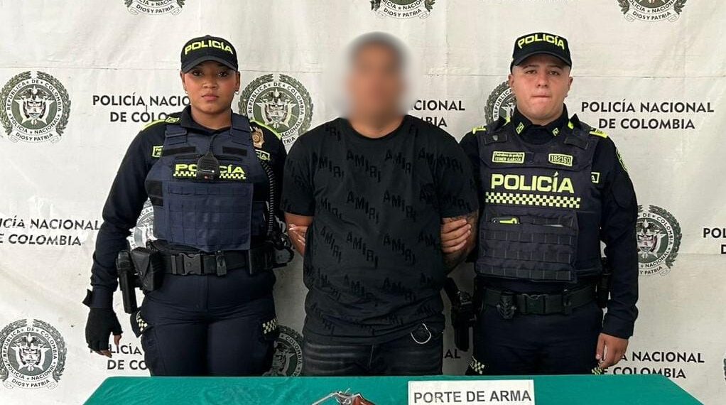 Barranquilla: Policía captura a hombre armado gracias a alerta ciudadana