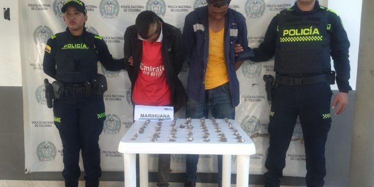 Cayeron dos presuntos expendedores de estupefacientes en San Cristóbal, Bolívar