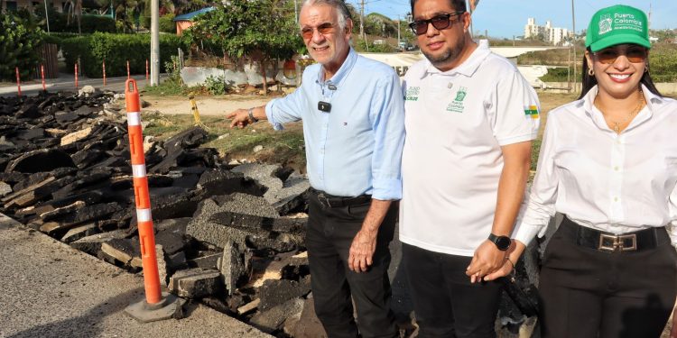 Gobierno de Eduardo Verano inicia construcción del Corredor Vial Turístico de la Calle 2 en Puerto Colombia