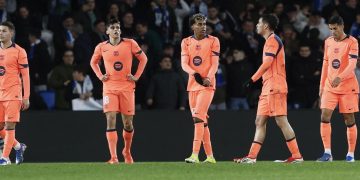 Barcelona cayó contra la Real Sociedad y redujo su ventaja a un punto en la tabla