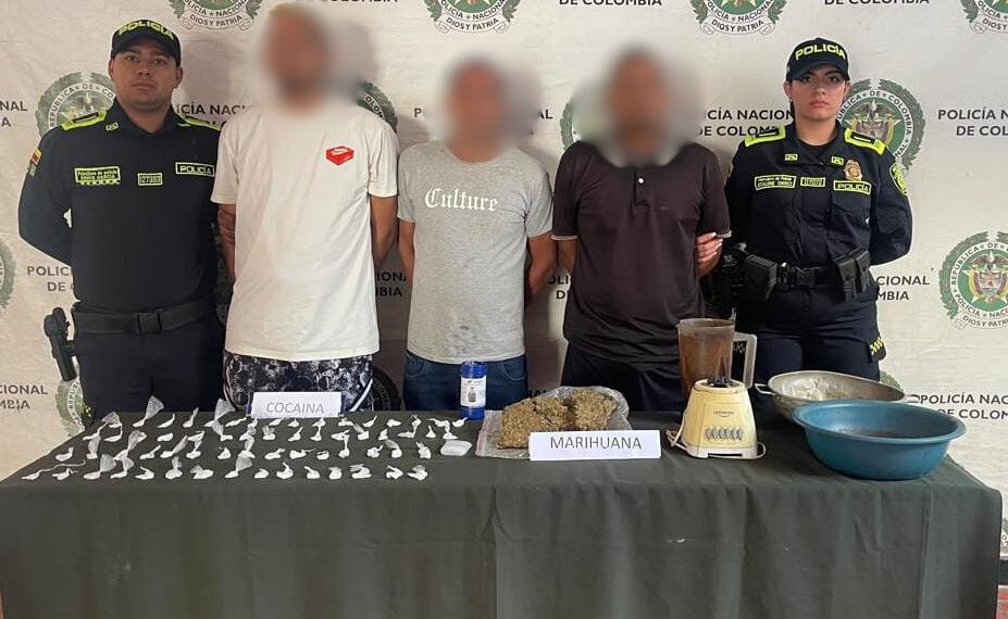 Por microtráfico en Soledad capturados tras allanamientos en barrios residenciales