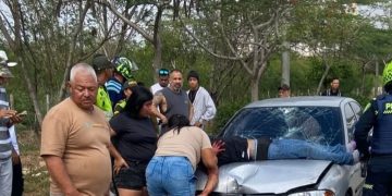 Gravemente herido motociclista en accidente de tránsito en Puerto Colombia