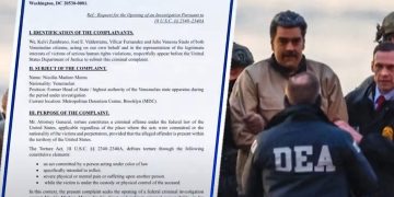 Víctimas de Maduro piden a tribunal de Nueva York juzgarlo por tortura y crímenes de lesa humanidad