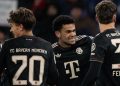 Luis Díaz se roba el show en el Bayern: dos asistencias y goleada 5–0 al Salzburgo