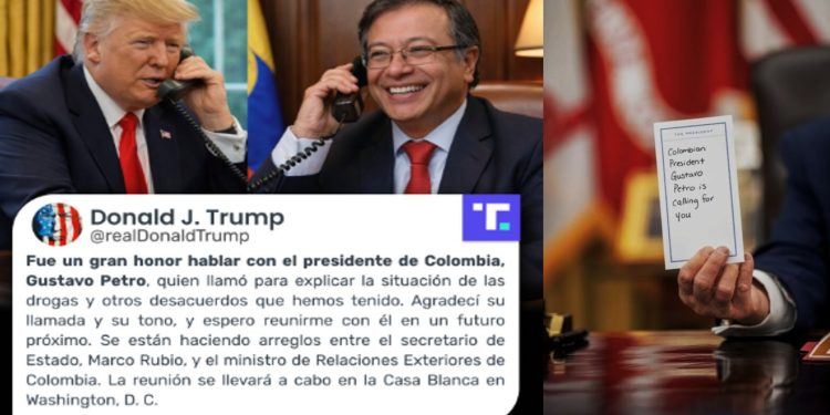 Colombia y EE.UU. coordinan reunión entre Petro y Trump en Washington