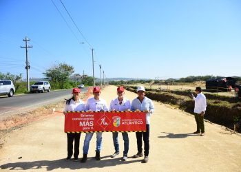 Obras del Corredor Internacional de Juan Mina avanzan un 20% y se perfilan como eje industrial de Barranquilla