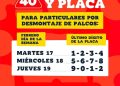 Reinicia el pico y placa en la Vía 40 por desmontaje de palcos