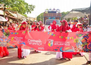 El Carnaval del Recuerdo se vive en Baranoa con la Ruta de la Tradición de la Gobernación del Atlántico