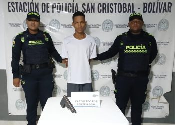 ¡Se le acabó la película a “El Porcia”! Cayó con arma de fuego y terminó tras las rejas