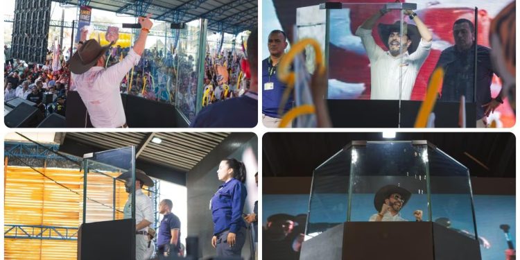 Abelardo de la Espriella implementa atril blindado tras denuncias de amenazas