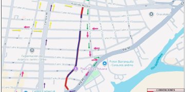 Cierres viales por Baila la Calle en la carrera 50