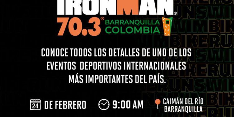 Barranquilla se prepara para el lanzamiento oficial del IRONMAN 70.3